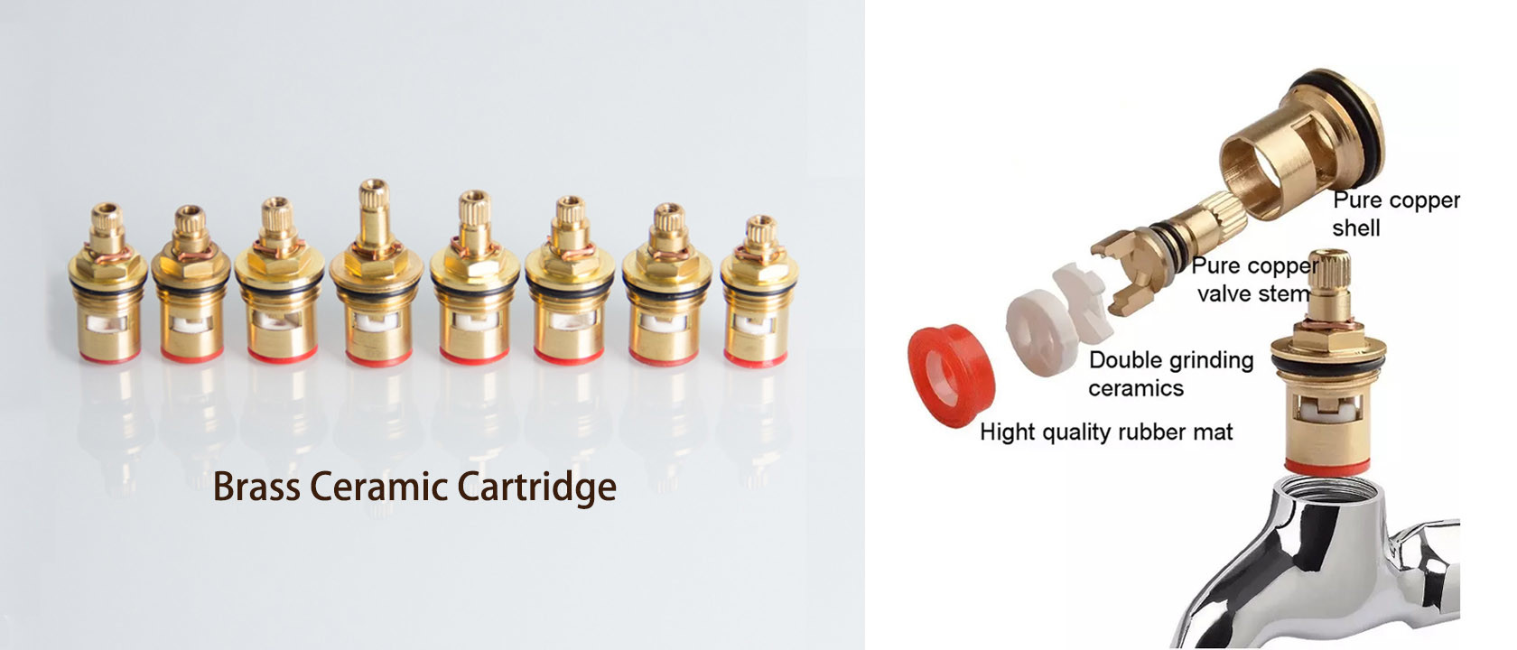 Cina terbaik Cartridge Faucet Kuningan penjualan
