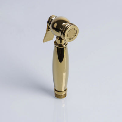 Brass Golden 310g 151.6mm Portable Travel Bidet Spray